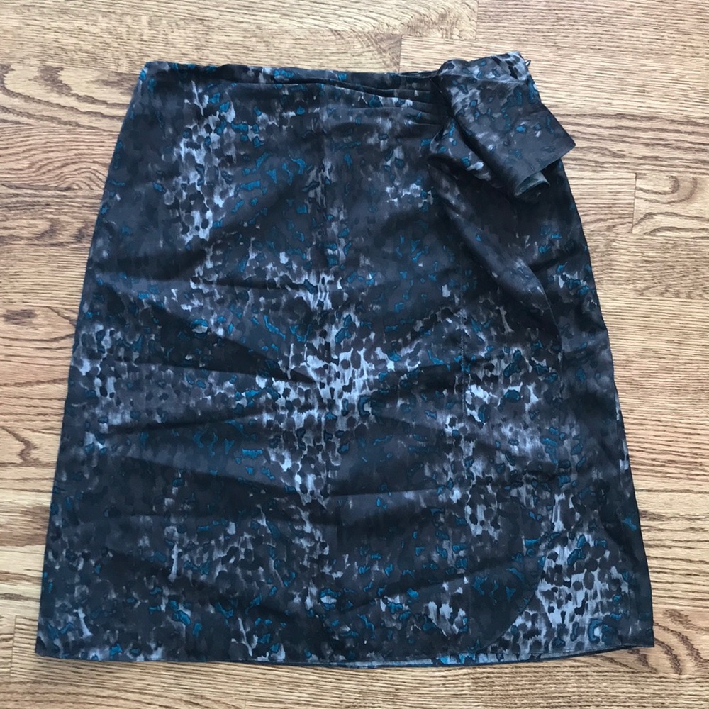 Tahari Animal Print Skirt